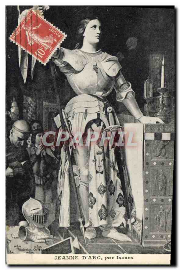 Jeanne d'Arc, par Ingres — Galeries Ornappes