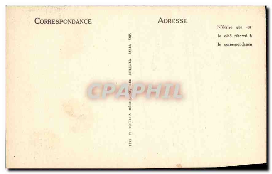CPA Prud'Hon Pierre 1758 1825 Joseph et Mme Putiphare Dessin Musee Conde Chantilly  — Verso