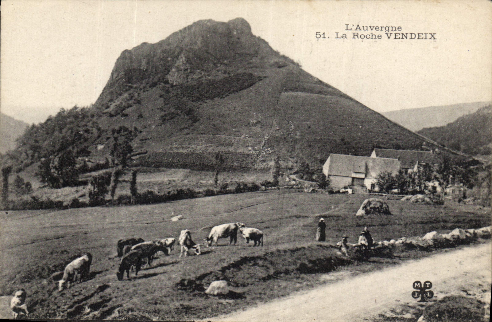 CPA L'Auvergne la Roche Vendeix 