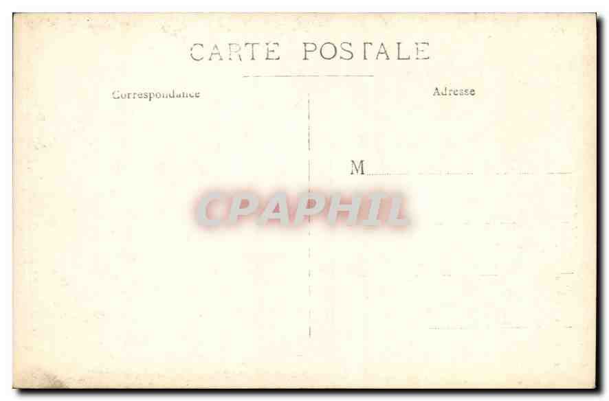 CPA D Ingres Cete d'Homere Etude  — Verso