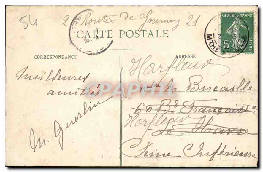 CPA Toul Illustre vue generale prise de St Gengoult  — Rückseite