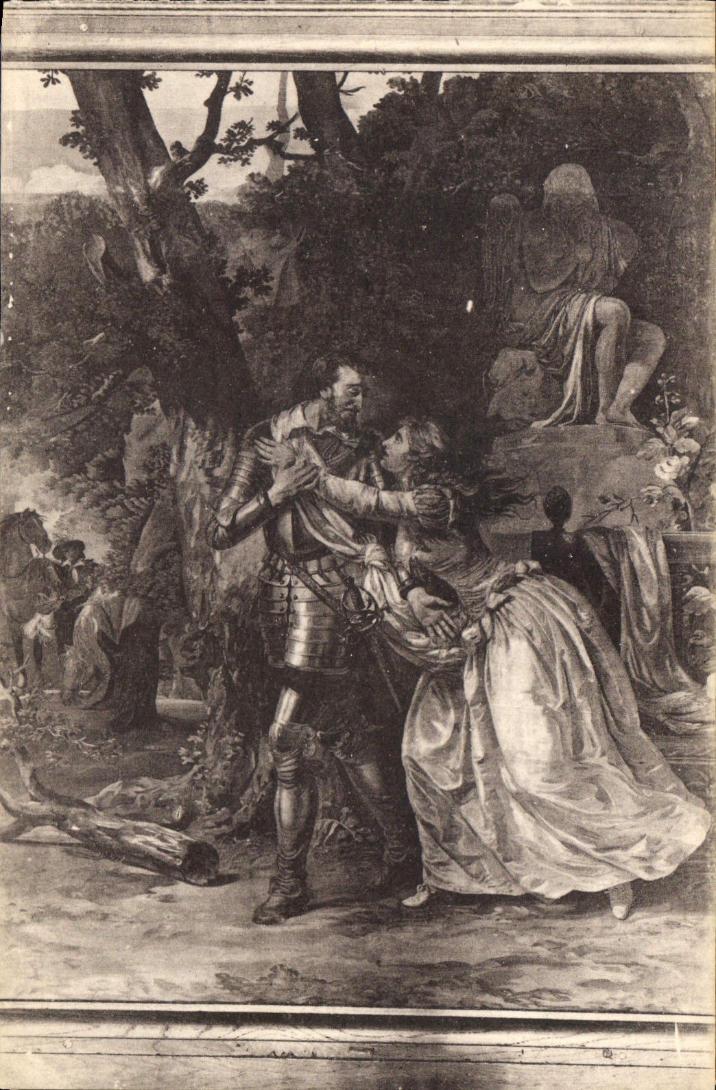 CPA Pau le Chateau Tapissserie Gobelins XVIII siecle les Adreux de Gabrielle d'Estree 