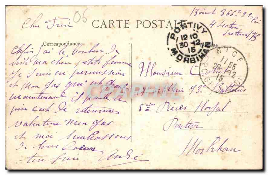 CPA Cote d'Azur Le Cap Ferrat Port de Saint Jean  — Rückseite
