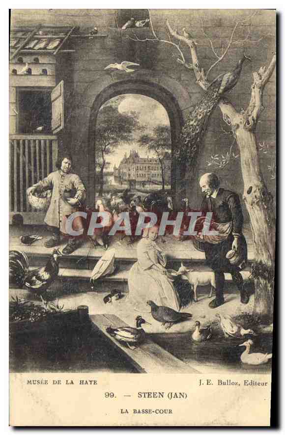 CPA Musee de la Haye Steen Jan la Basse Cour 