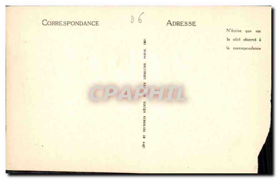 Peira Cava — Sports d'hiver — LL. n° 33 — Reverso