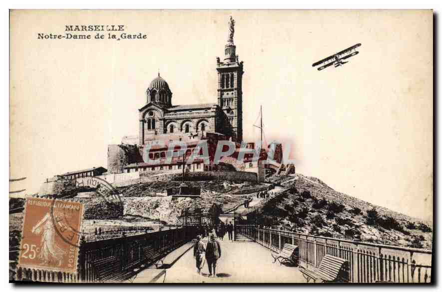 CPA Marseille Notre Dame de la Garde 