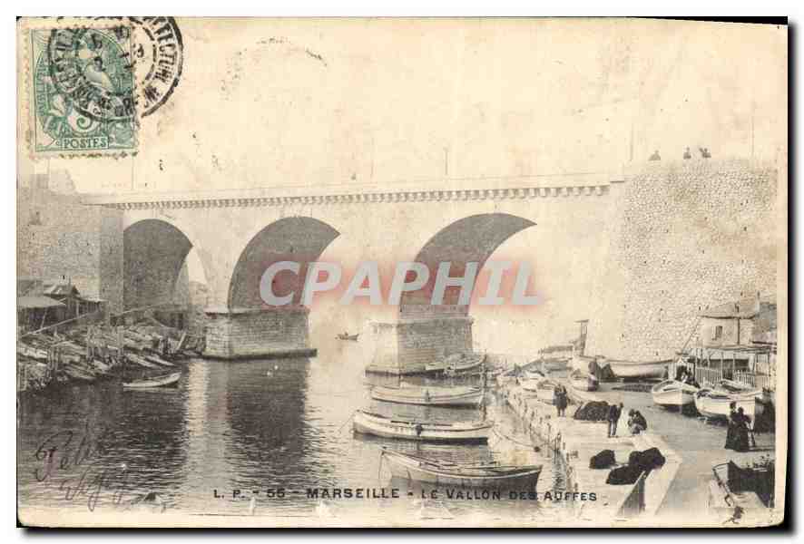 CPA Marseille le Vallon des Auffes 