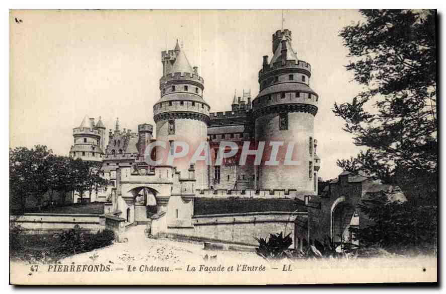 PierreFonds — Das Schloss — Die Fassade und der Eingang — LL
