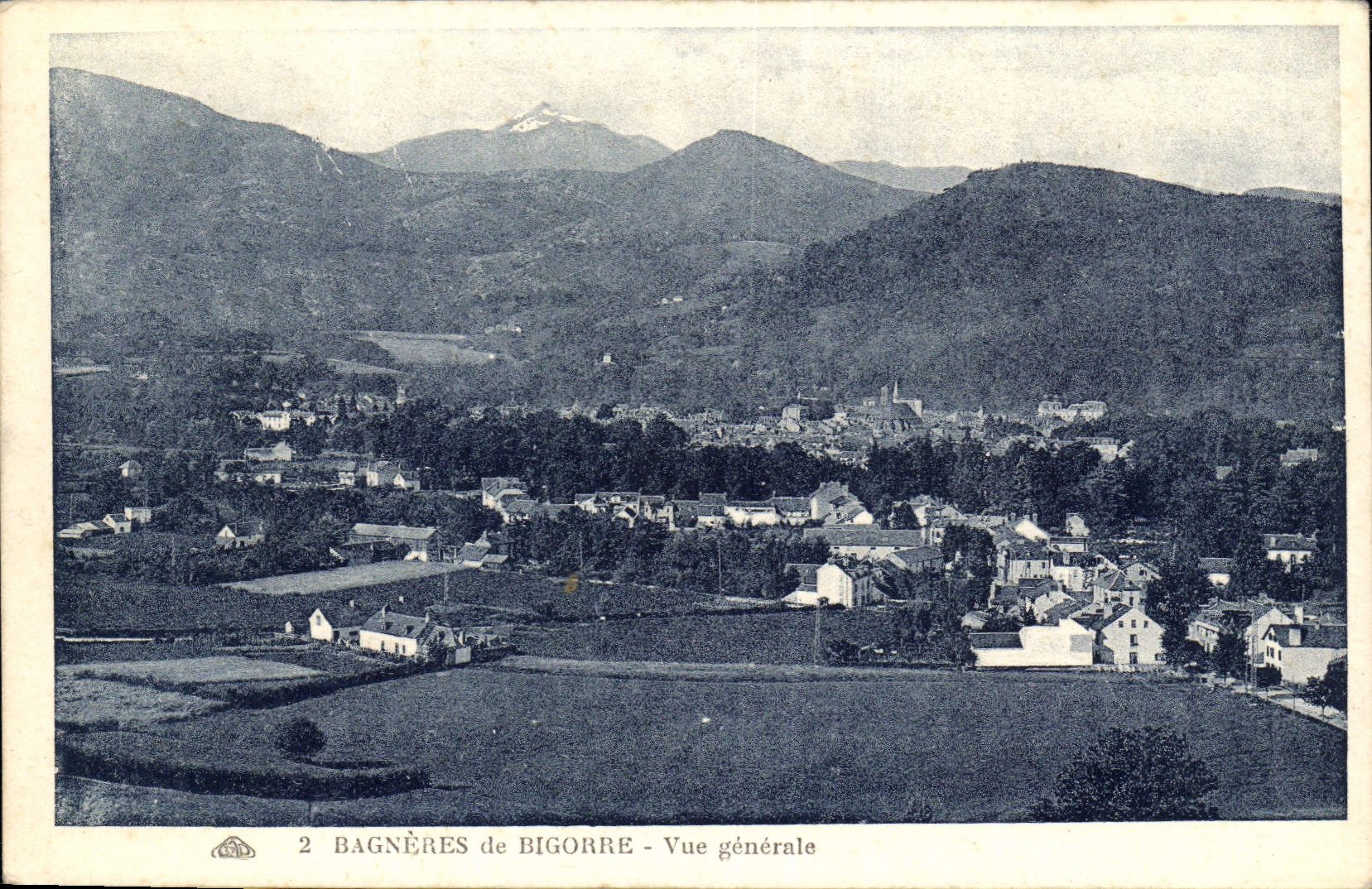 Bagnères-de-Bigorre - Algemene uitzicht — Uitgaven van Arts Photographiques, n°2