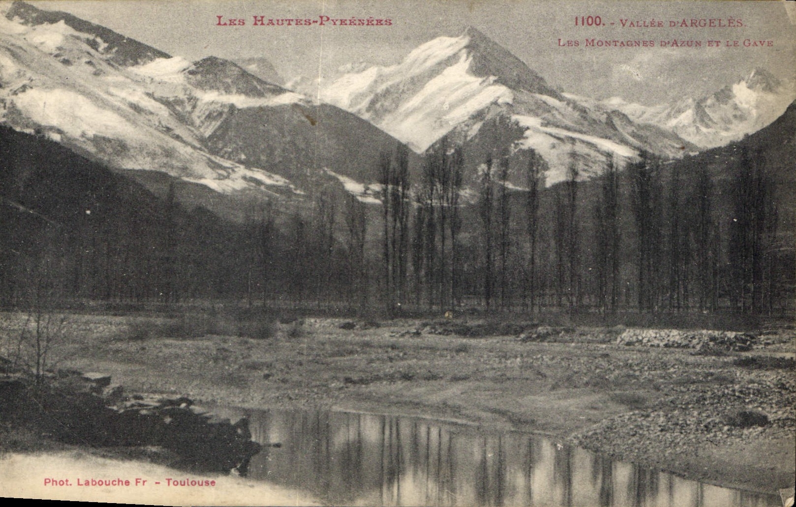 CPA Les Hautes Pyrenees Vallee d'Argeles 