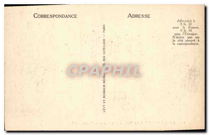 Bagnères-de-Bigorre — L'Adour et le Monné — LL — Rückseite