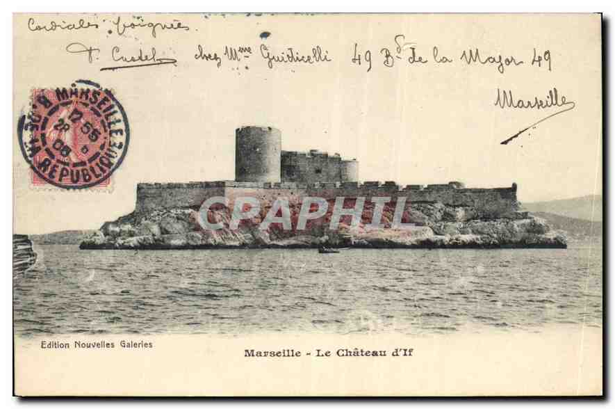CPA Marseille Le Chateau d'If 