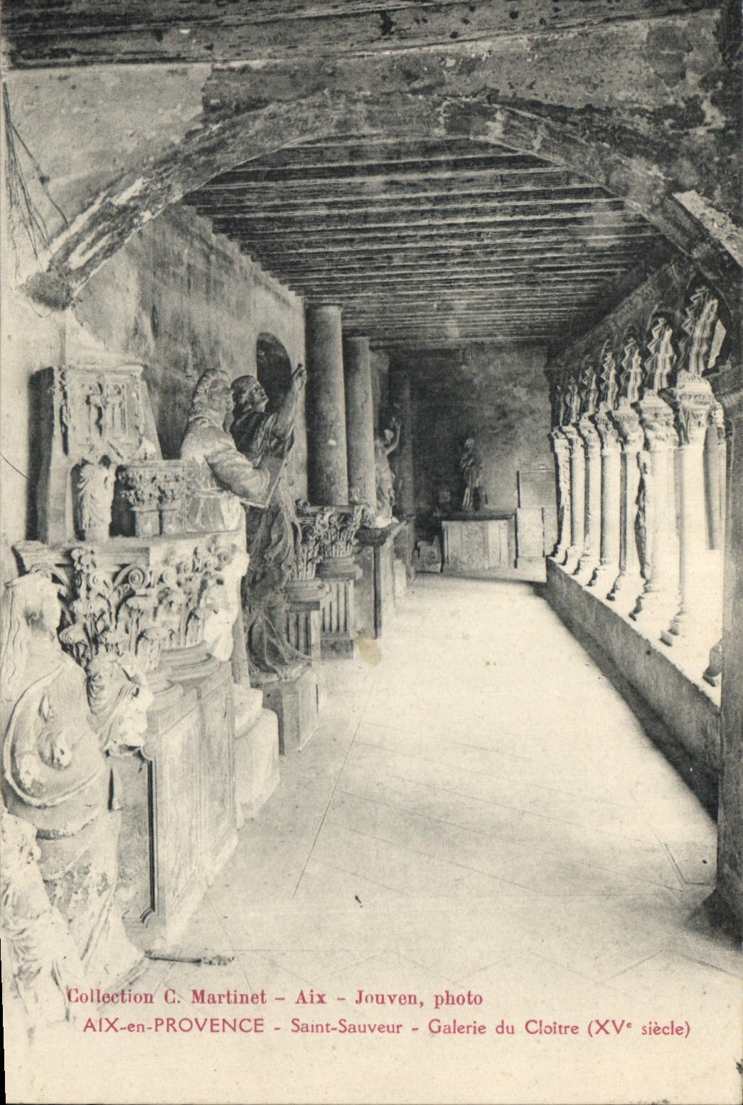 Aix-en-Provence - Saint-Sauveur - Galerie du Cloître (XVe siècle) — Collection C. Martinet, photo Jouven