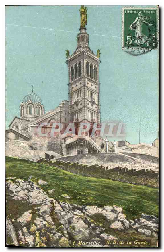 CPA Marseille N D de la Garde 