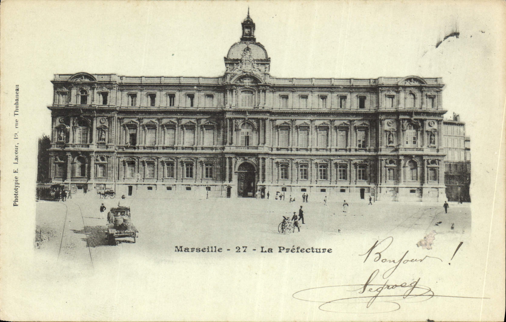 CPA Marseille La Prefecture 
