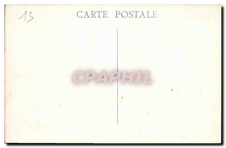 CPA Marseille Les Bassins de la Joliette et la Corniche  — Rückseite