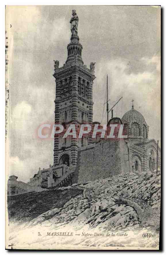 CPA Marseille Notre Dame de la Garde 