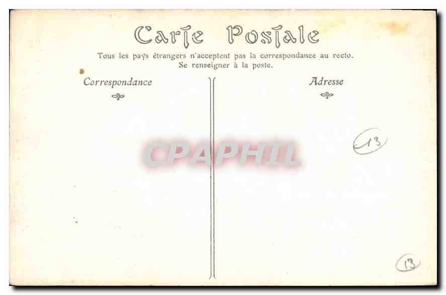 CPA Arles Cloitre Saint Trophime une Porte  — Verso