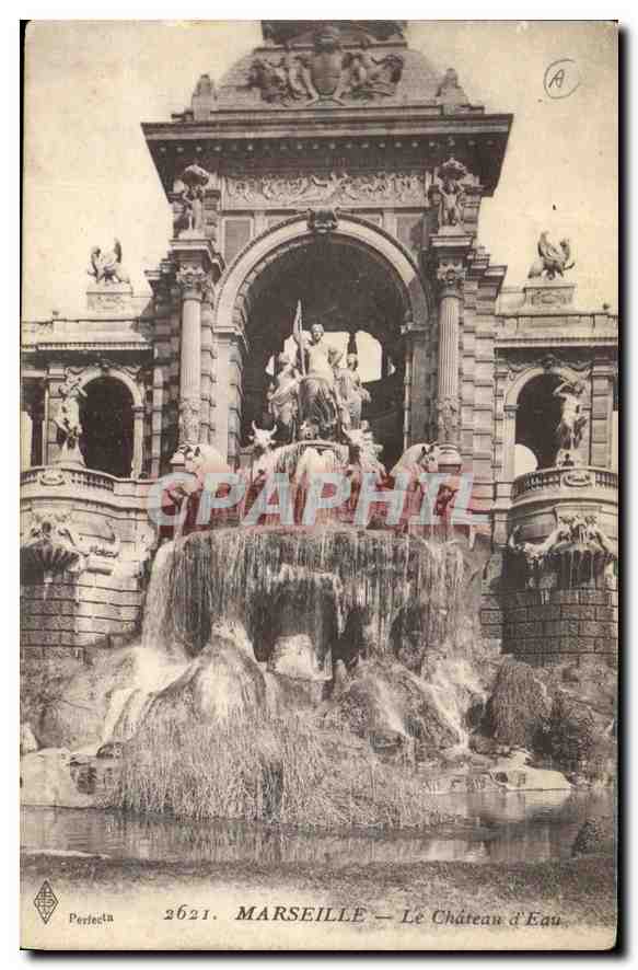 CPA Marseille Le Chateau d'Eau 