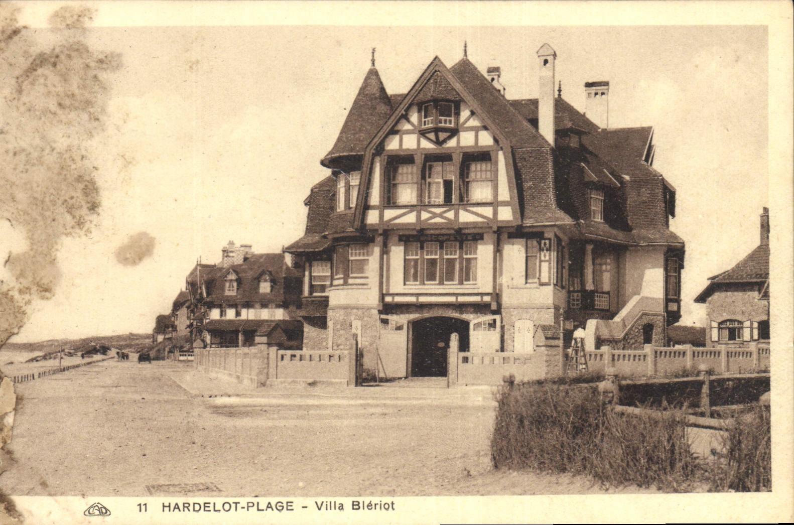 CPA Hardelot Plage Ville Bleriot 