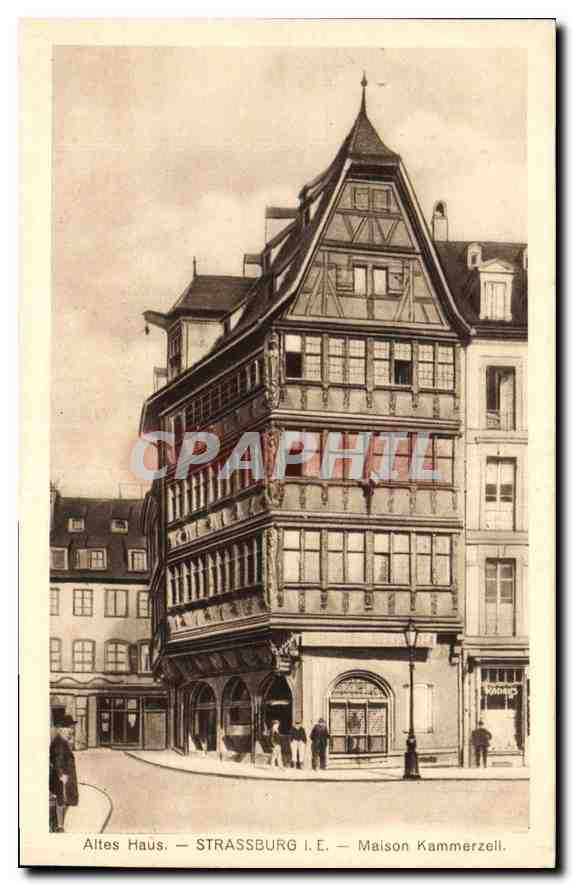 Altes Haus — Strasbourg I.E. — Maison Kammerzell