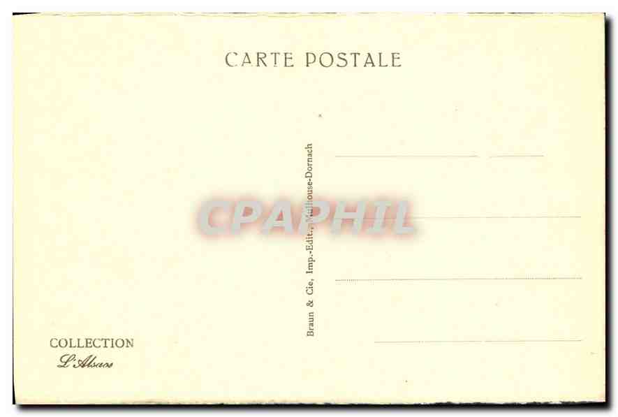 Strasbourg — La cathédrale et vieilles maisons — M-Netter, n°636 — Rückseite