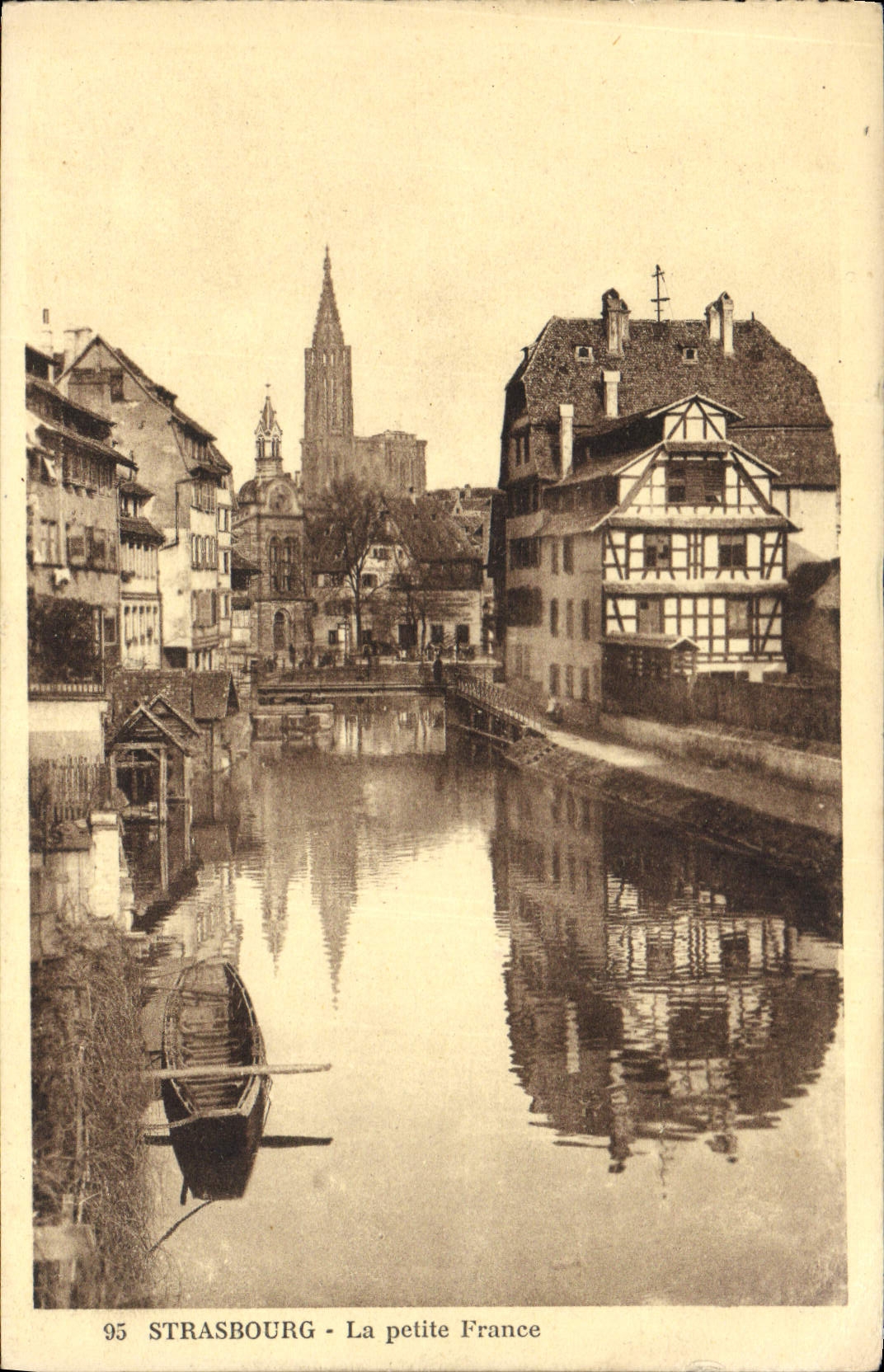 CPA Strasbourg la petite France 