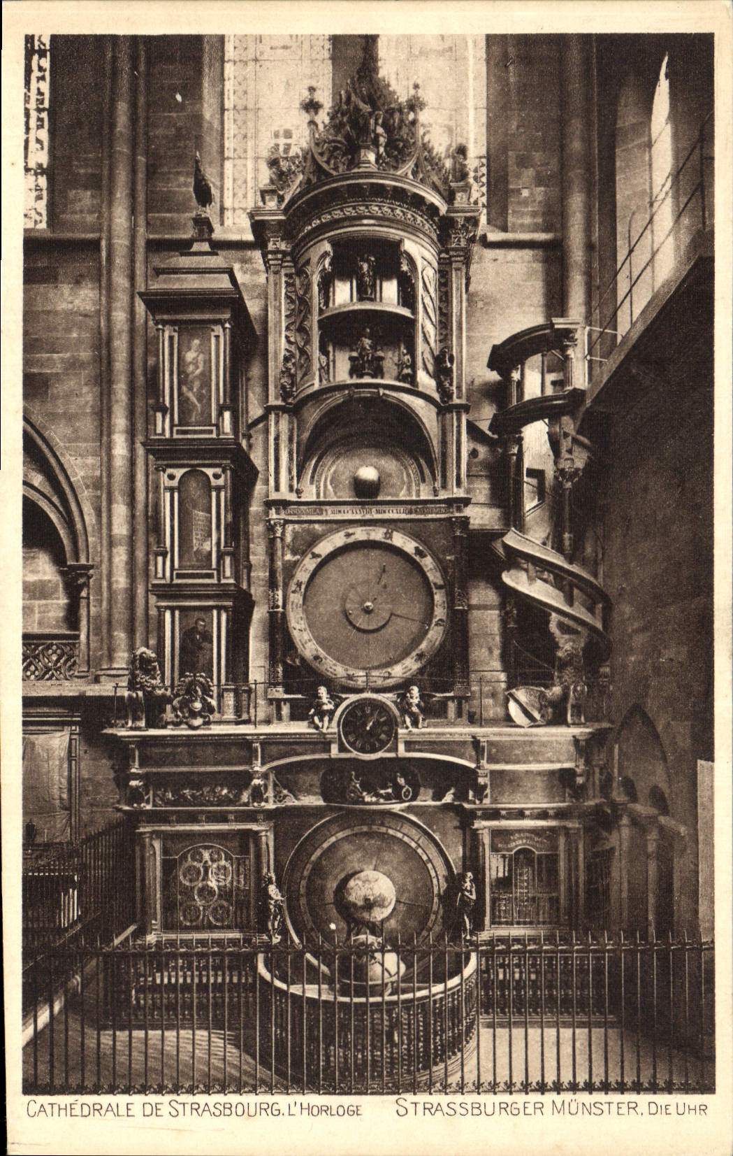Cathédrale de Strasbourg — L'horloge astronomique — Revue Alsacienne, série 229