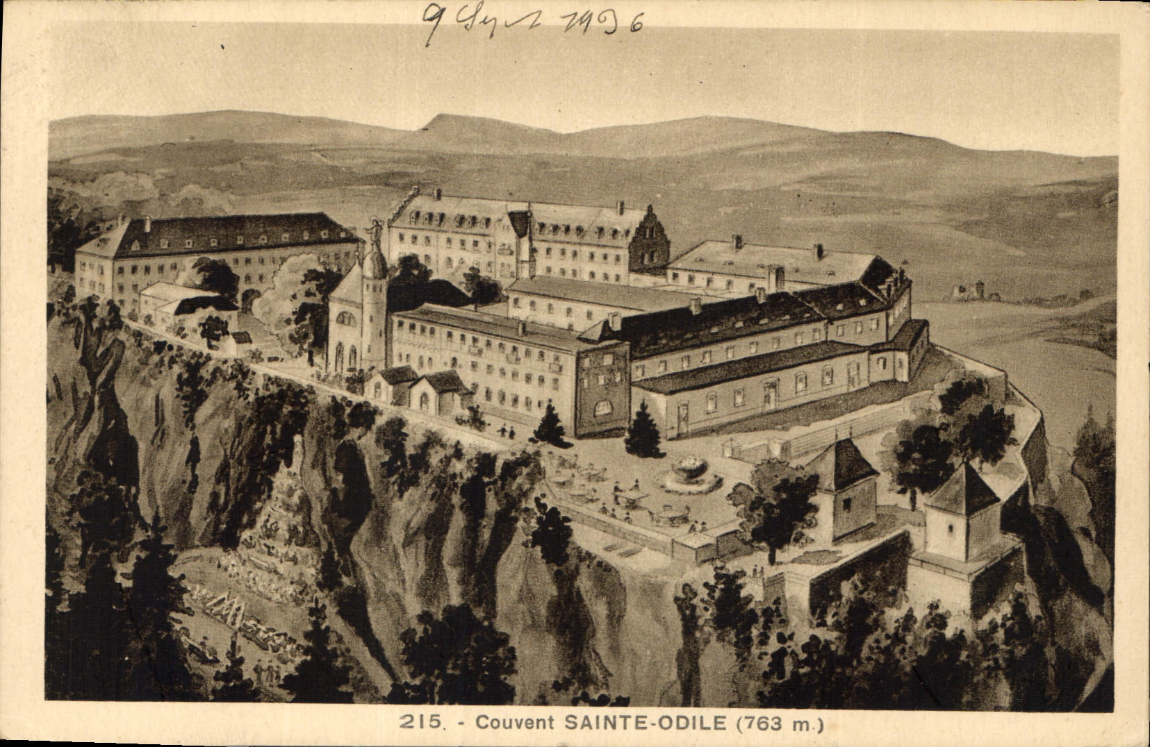 Couvent Sainte-Odile — vue panoramique — Félis Laib, Strasbourg, n°215
