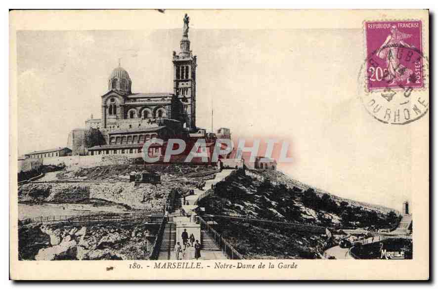 CPA Marseille Notre Dame de la Garde 