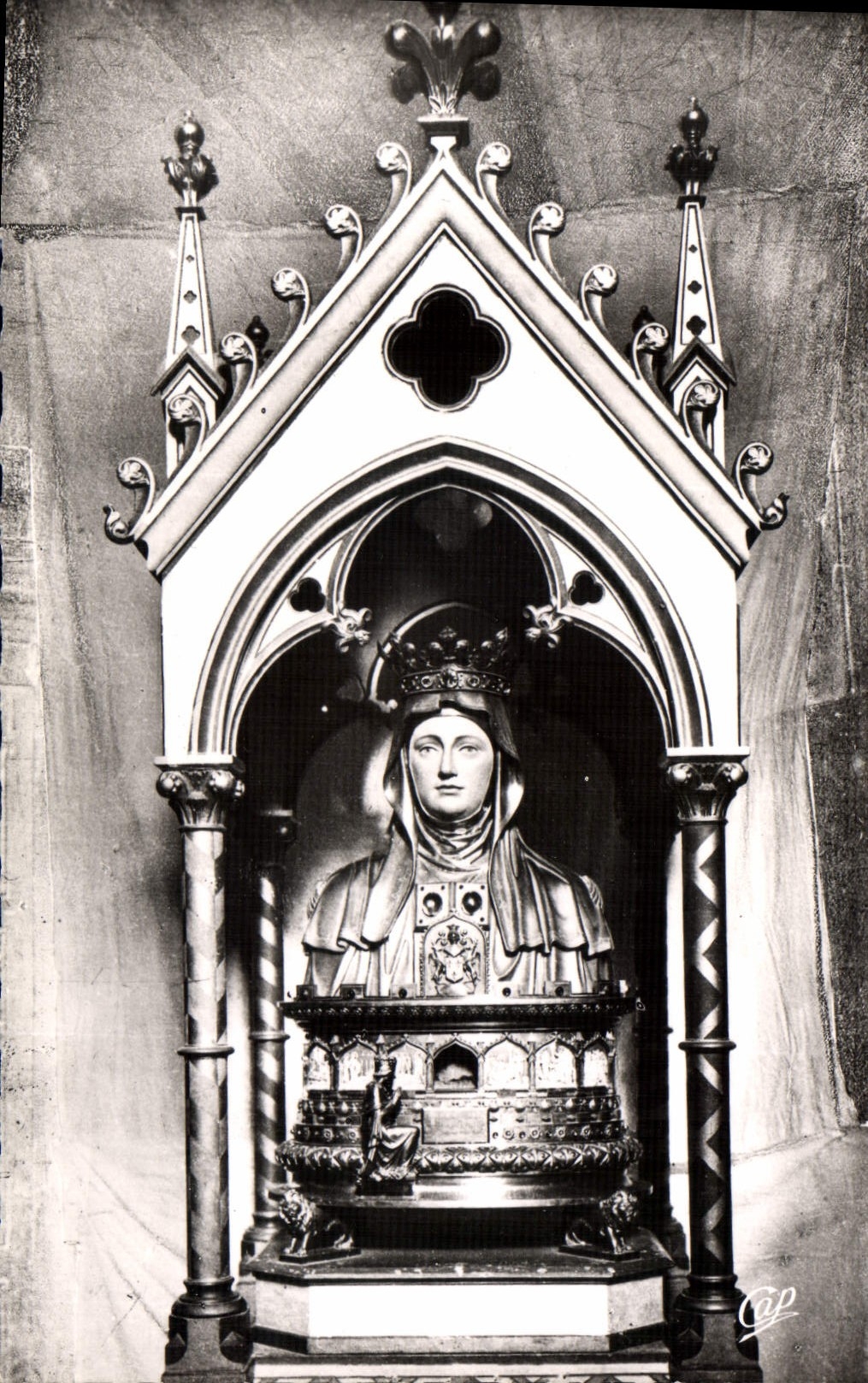CPA Tarascon Chasse de Sainte Marthe Patronne de Tarascon 