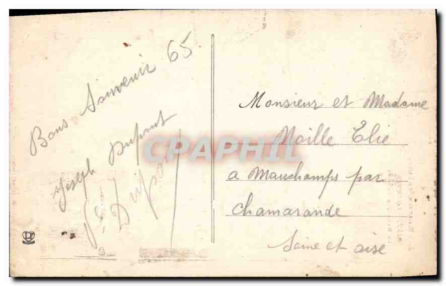 CPA Les Hautes Pyrenees Lourdes La Basilique  — Verso