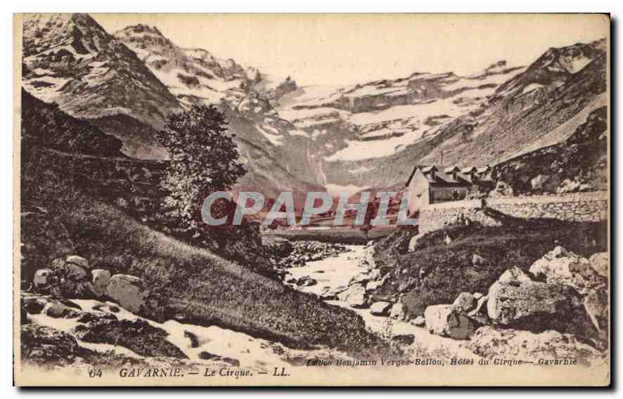 CPA Gavarnie Le Cirque 