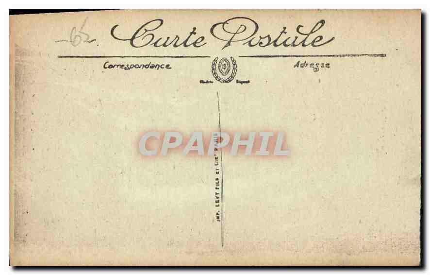 CPA Gavarnie La Breche de Roland  — Verso