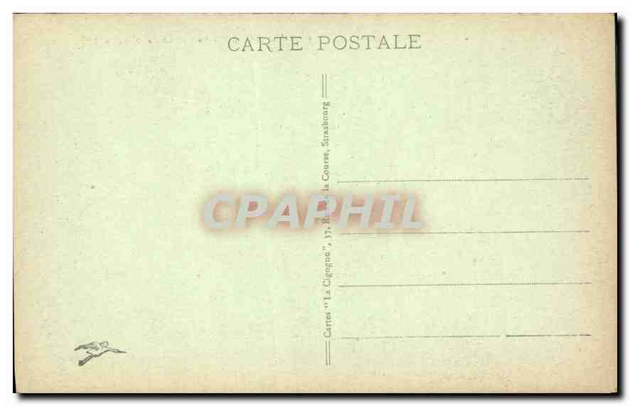 CPA Strasbourg La Cathedrale cote sud  — Verso