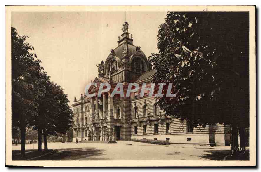 CPA La Douce France Strasbourg Bas Rhin Le Palais du Rhin 