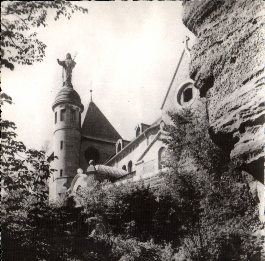 CPA Mont Ste Odile Les Rochers 