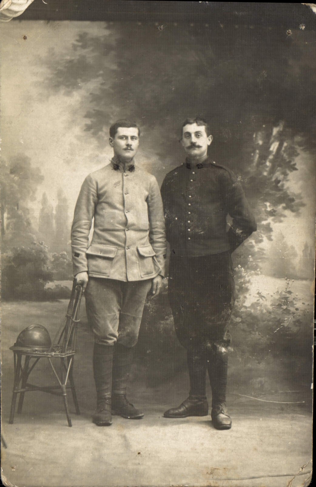 CARTE PHOTO soldats Militaria