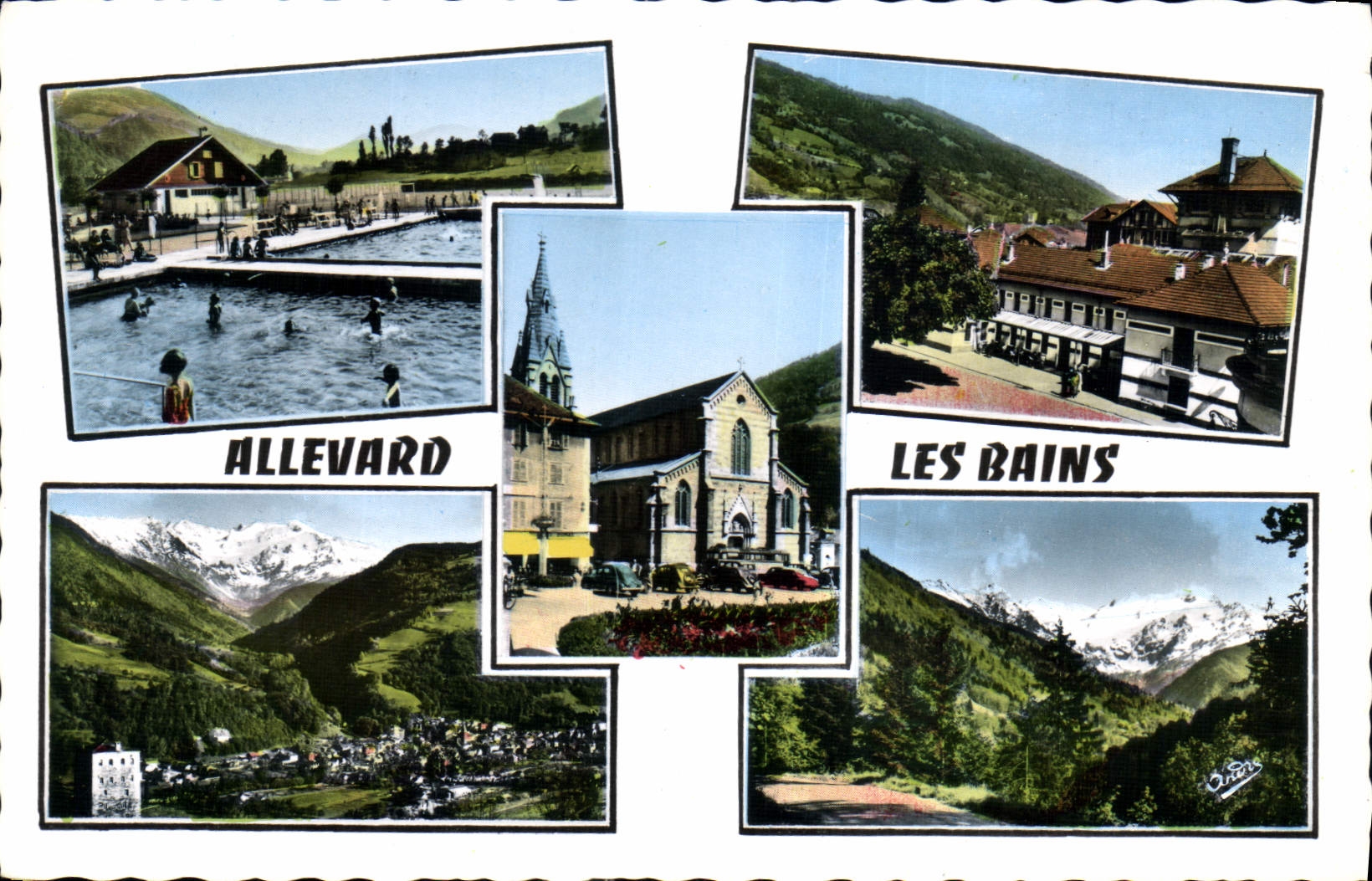 Allevard-Les Bains — Vue générale — Les Éditions SPADEM