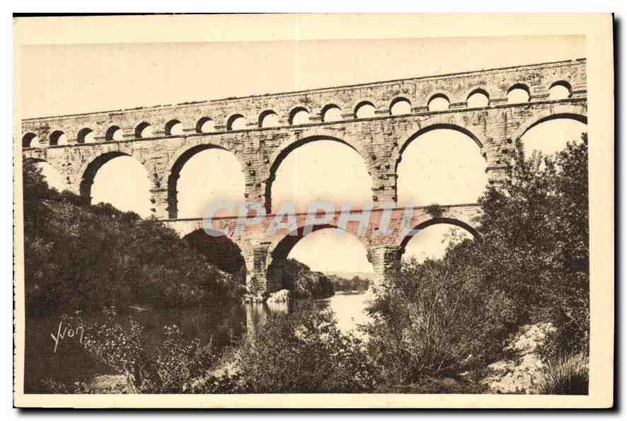 Le Pont du Gard — Nîmes (Gard) — Les Éditions d'Art YVON