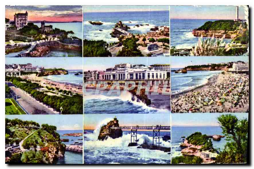 CPA Souvenir de Biarritz 