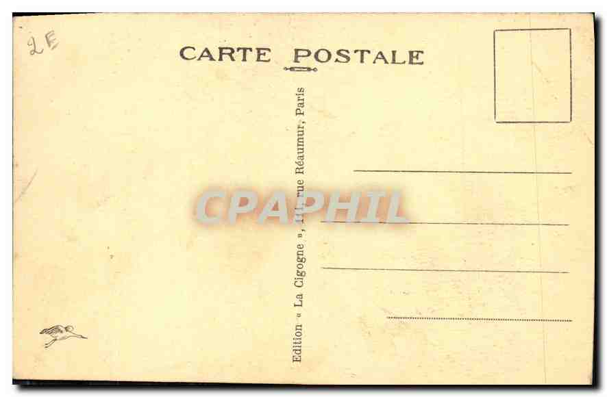 CPA Orleans Caserne Cotigny Regiment d'Infanterie  — Verso