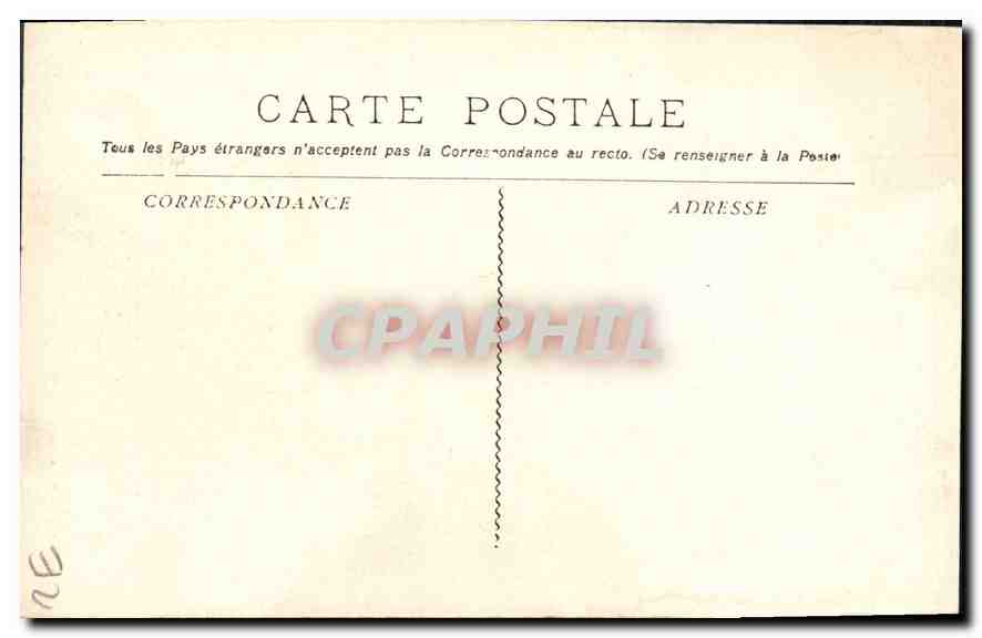 CPA Avignon Palais des Papes Coin de la Glaciere  — Rückseite