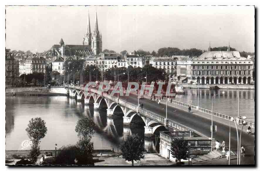 CPA Bayonne B Pyr Le Pont St Esprit et l'Adour 