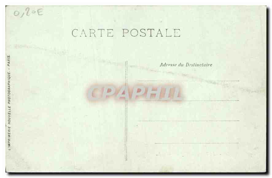 CPA Paris Le Foyer de l'Opera  — Rückseite