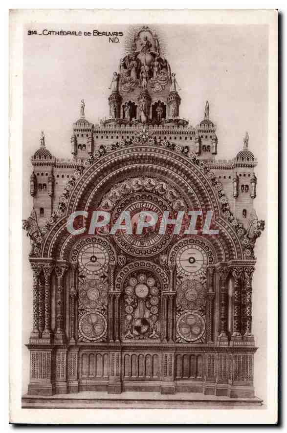 CPA Cathedrale de Beauvais l'Horloge Astronomique 
