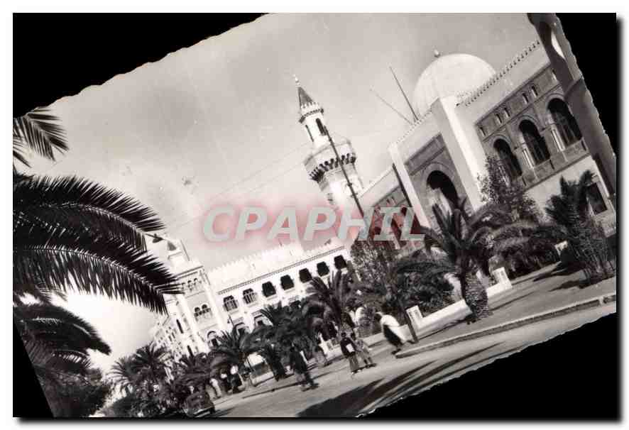 CPA Sfax Tunisie Hotel de Ville et Avenue Jules Gau 