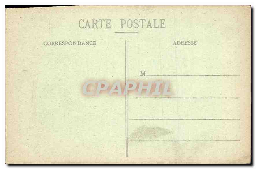 CPA Dorothee et sa Feuillee en 1860  — Verso