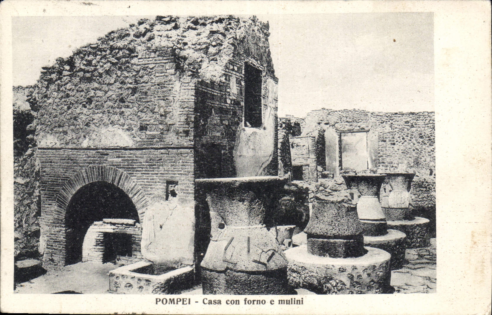 CPA Pompei Casa con forno e mulini 