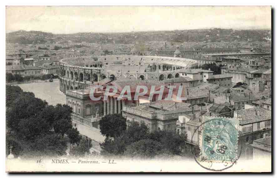 CPA Nimes Panorama 